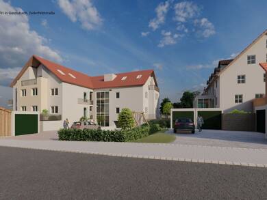 Wohnung zum Kauf - Erstbezug provisionsfrei 349.500 € 3 Zimmer 70,1 m² EG Schrobenhausener Straße 13 Gerolsbach Gerolsbach 85302