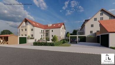 Wohnung zum Kauf - Neubau provisionsfrei 349.500 € 3 Zimmer 70,1 m² EG Schrobenhausener Straße 13 Gerolsbach Gerolsbach 85302