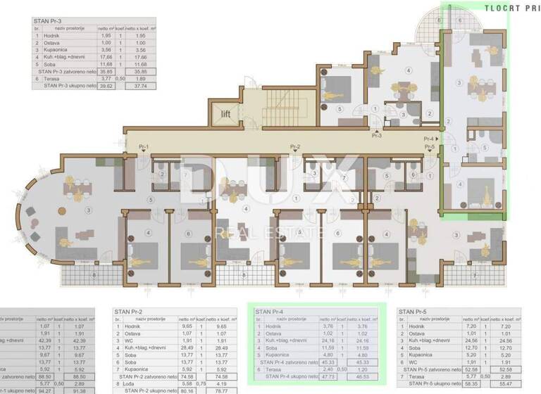 Wohnung zum Kauf 2 Zimmer 46 m² Monte Zaro - Stoja