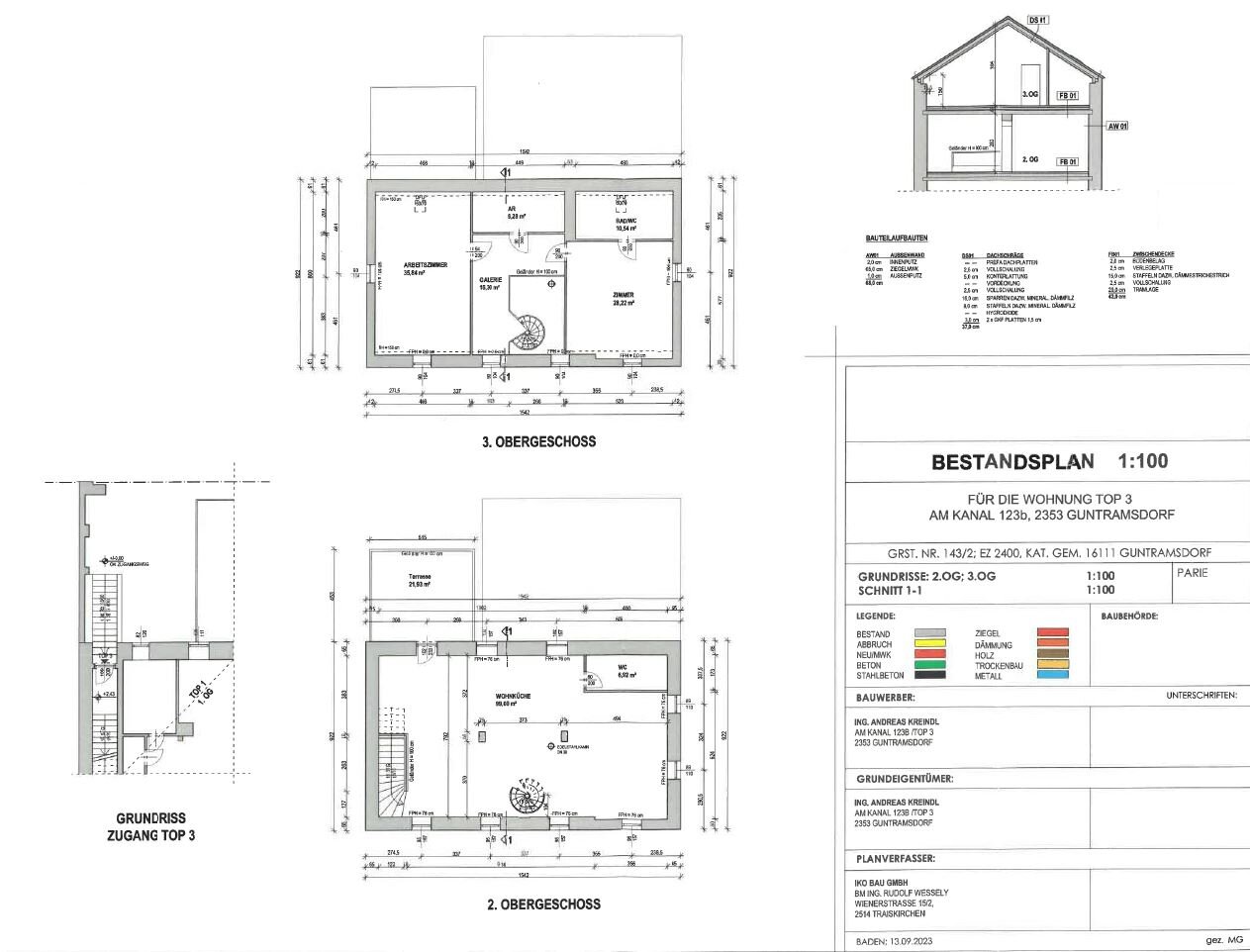 Maisonette zum Kauf 740.000 € 3 Zimmer 205 m²<br/>Wohnfläche Guntramsdorf 2353