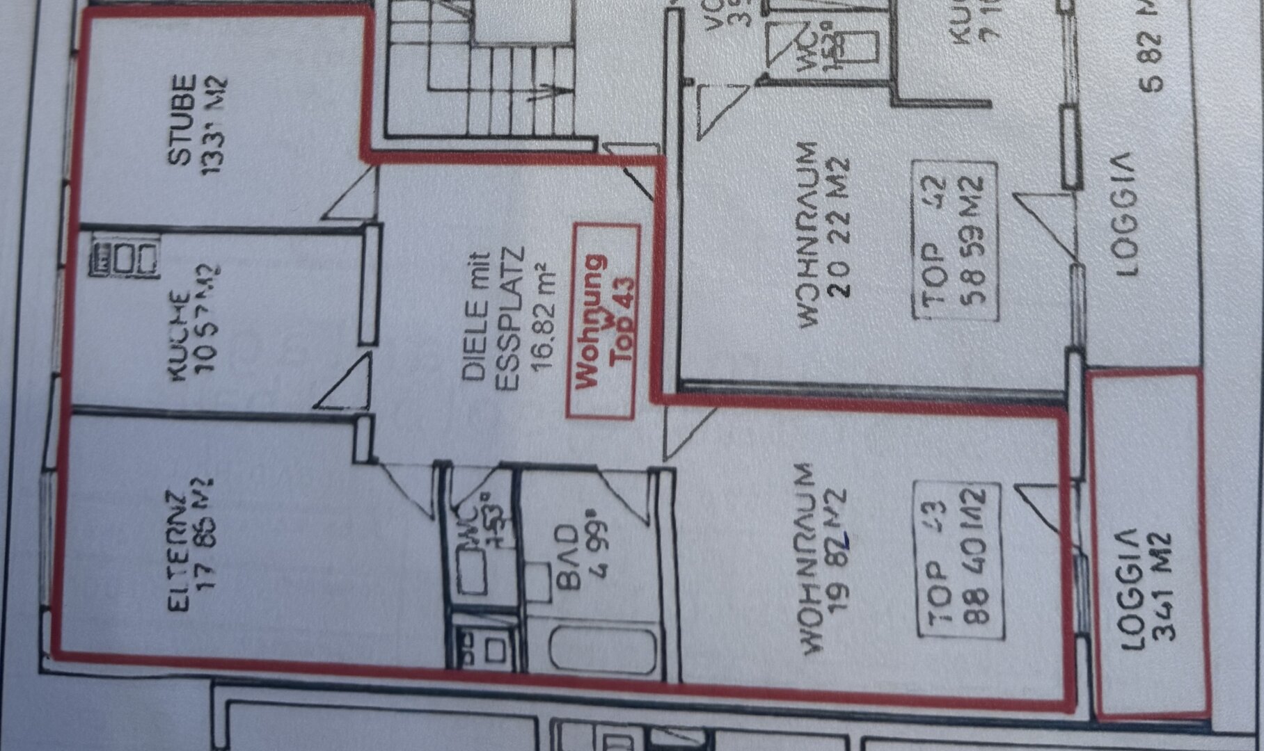 Wohnung zur Miete 1.479 € 3 Zimmer 84,9 m²<br/>Wohnfläche 4.<br/>Geschoss Hall in Tirol 6060