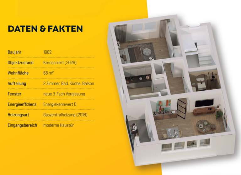 Wohnung zum Kauf 429.000 € 2 Zimmer 65 m² 2. Geschoss Altstadt-Süd Köln 50676