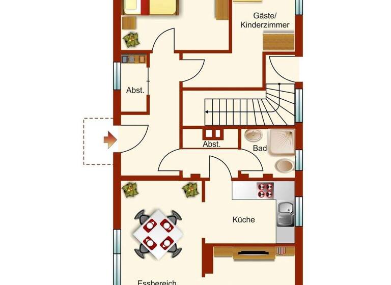 Mehrfamilienhaus zum Kauf 295.000 € 6 Zimmer 150 m² 720 m² Grundstück Wollaher Straße 22 Burg-Grambke Bremen 28719