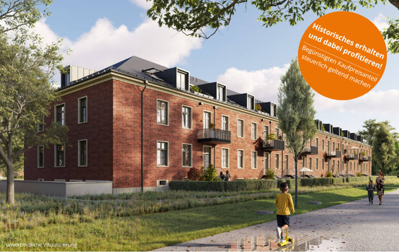 Wohnung zum Kauf - Neubau 715.000 € 3 Zimmer 87,3 m² 1. Geschoss Schwedische Allee 41 Krampnitz Potsdam 14476