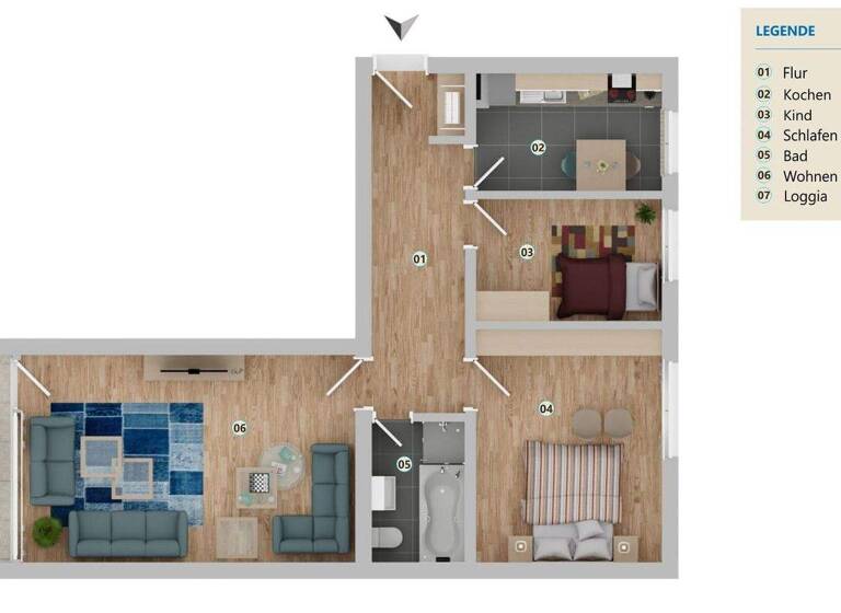 Wohnung zum Kauf 290.000 € 3 Zimmer 67 m² Karlstein Bad Reichenhall 83435