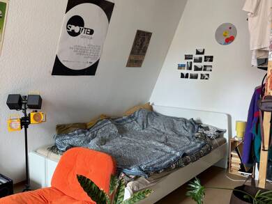 Wohnung zur Miete 310 € 1 Zimmer 29 m² Dachgeschoss, 3. Geschoss frei ab 01.10.2025 Promenade 9 Ansbach Ansbach 91522