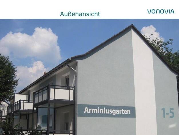 Wohnung zur Miete 529 € 2 Zimmer 46,8 m² 1. Geschoss frei ab 26.12.2026 Arminiusgarten 1 Karnap Essen 45329