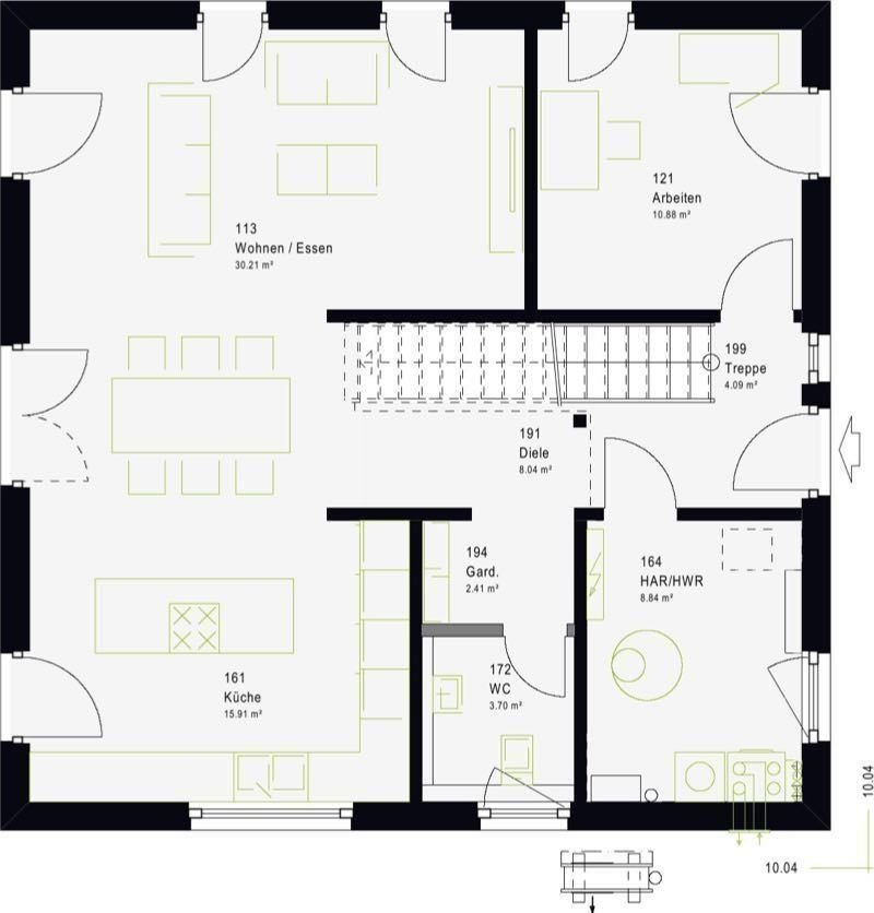 Einfamilienhaus zum Kauf 453.949 € 5 Zimmer 162 m²<br/>Wohnfläche 520 m²<br/>Grundstück Balingen Balingen 72336