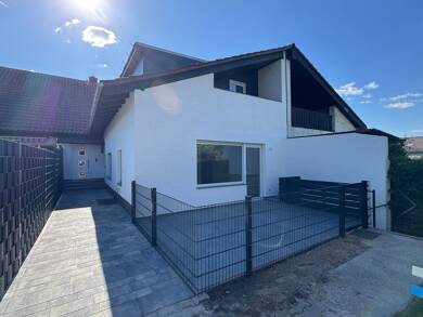 Doppelhaushälfte zur Miete 1.500 € 3 Zimmer 110 m² 130 m² Grundstück Gartenstadt Mannheim 68305