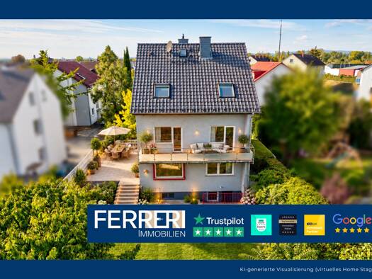 Einfamilienhaus zum Kauf 659.950 € 6 Zimmer 204,7 m² 604 m² Grundstück Ginsheim-Gustavsburg 65462