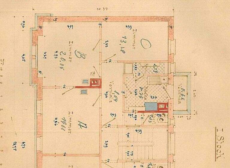 Wohnung zur Miete 862 € 3 Zimmer 75,8 m² 1. Geschoss frei ab 14.03.2026 Nordbahnhofstr. 66 Nord Stuttgart 70191