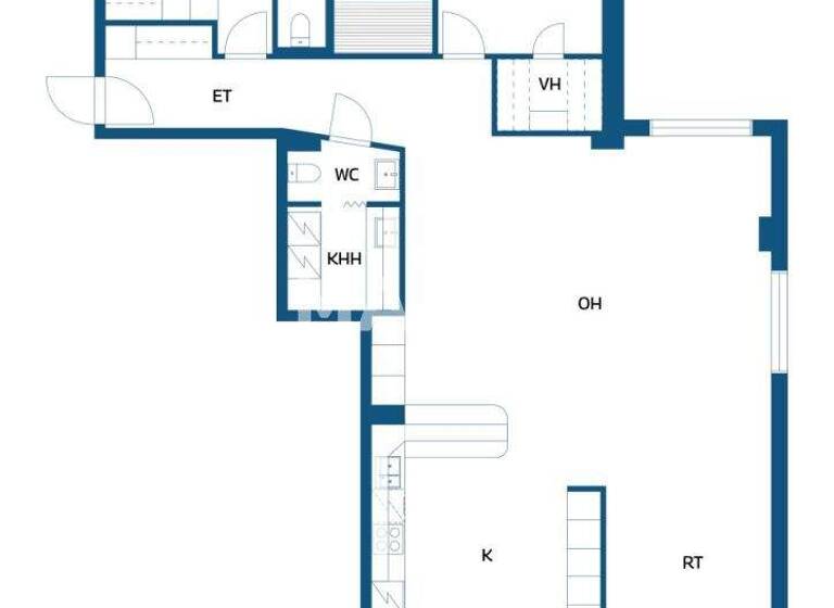 Studio zum Kauf 198.000 € 4 Zimmer 117,5 m² 3. Geschoss Torikatu 3 Kouvola 45100