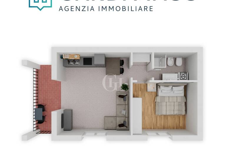 Wohnung zum Kauf 275.000 € 2 Zimmer 40 m² 1. Geschoss frei ab sofort Via Zel Costermano sul Garda 37010