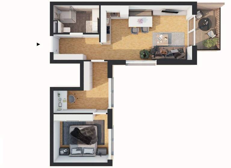 Wohnung zum Kauf - Neubau provisionsfrei 309.000 € 3 Zimmer 56,1 m² 1. Geschoss Lehn 17 Längenfeld 6444