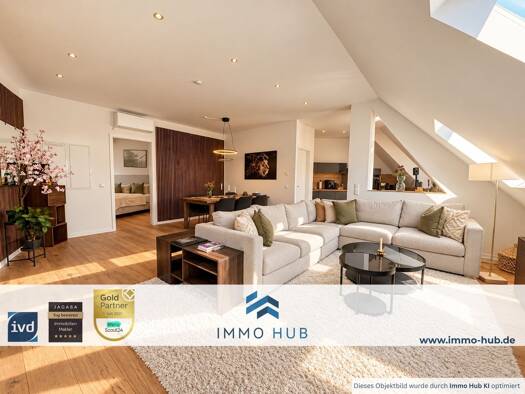 Wohnung zum Kauf 490.000 € 3 Zimmer 121 m² 3. Geschoss Volkmarsdorf Leipzig 04315