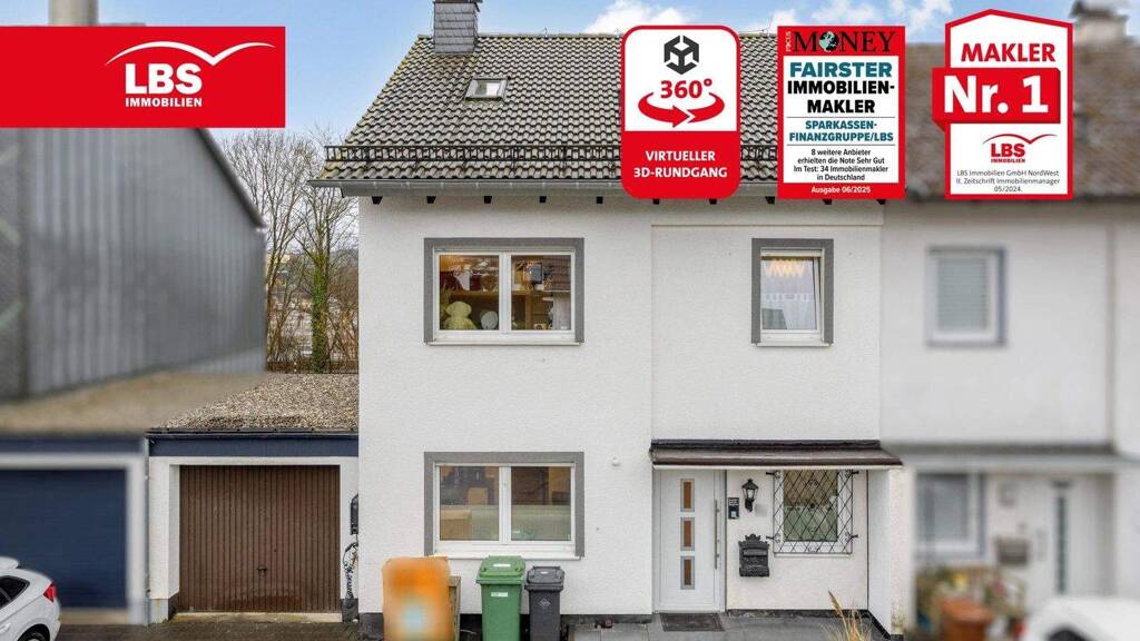 Doppelhaushälfte zum Kauf 419.000 € 6 Zimmer 173 m² 344 m² Grundstück Piepersloh Lüdenscheid 58515