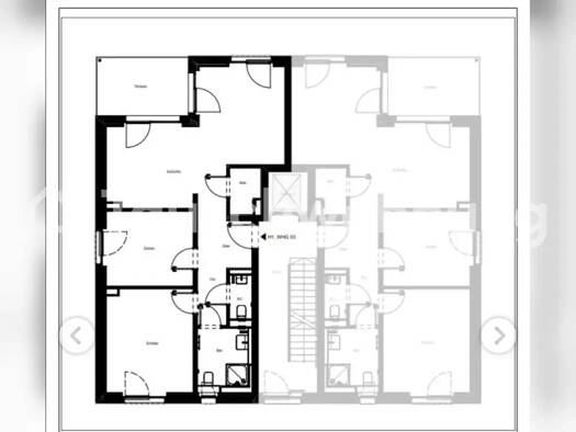Wohnung zur Miete Tauschwohnung 1.350 € 3 Zimmer 85 m² 1. Geschoss Beiertheim-Bulach Karlsruhe 76135