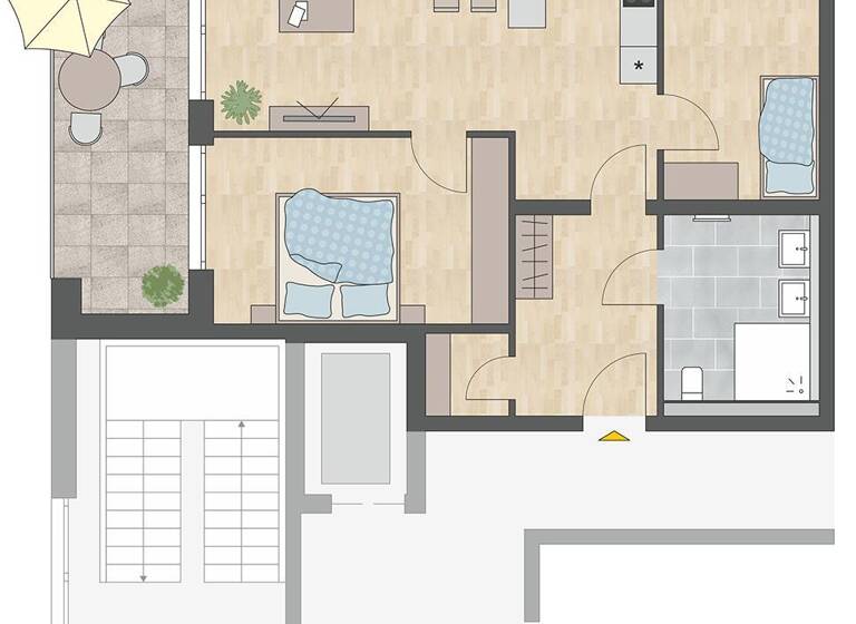 Wohnung zum Kauf provisionsfrei 499.000 € 3 Zimmer 79,1 m²<br/>Wohnfläche Waldenbuch 71111