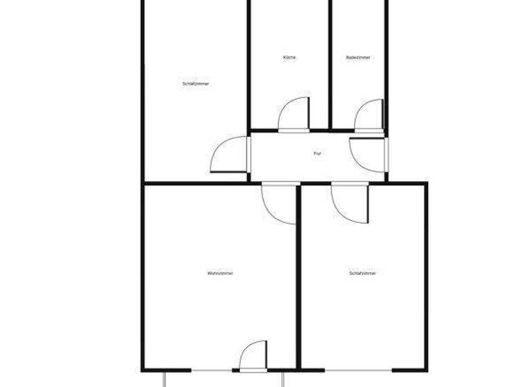 Wohnung zur Miete 482 € 3 Zimmer 56,8 m² 2. Geschoss frei ab 10.04.2026 Hildebrandstr. 12 Braunschweig 38112
