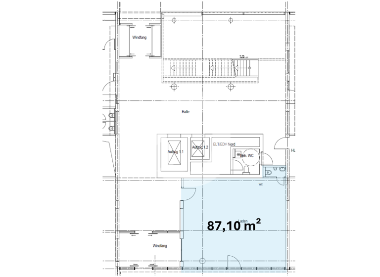 Ladenfläche zur Miete provisionsfrei 87,1 m² Verkaufsfläche Feuerbach Stuttgart, Feuerbach 70469