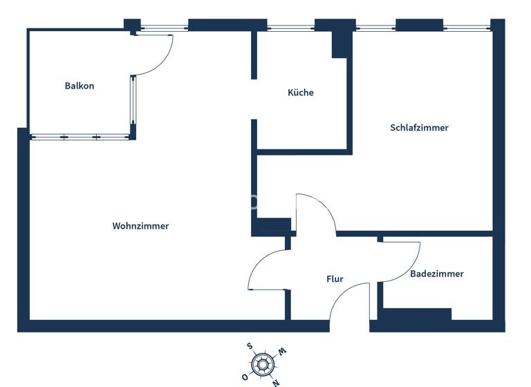 Wohnung zum Kauf 199.000 € 2 Zimmer 52,9 m²<br/>Wohnfläche 1.<br/>Geschoss 01.08.2025<br/>Verfügbarkeit Bergholz-Rehbrücke Nuthetal 14558