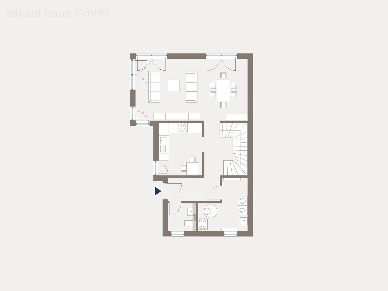 Doppelhaushälfte zum Kauf provisionsfrei 273.999 € 4 Zimmer 130,8 m²<br/>Wohnfläche 568 m²<br/>Grundstück Krämpfervorstadt Erfurt 99085