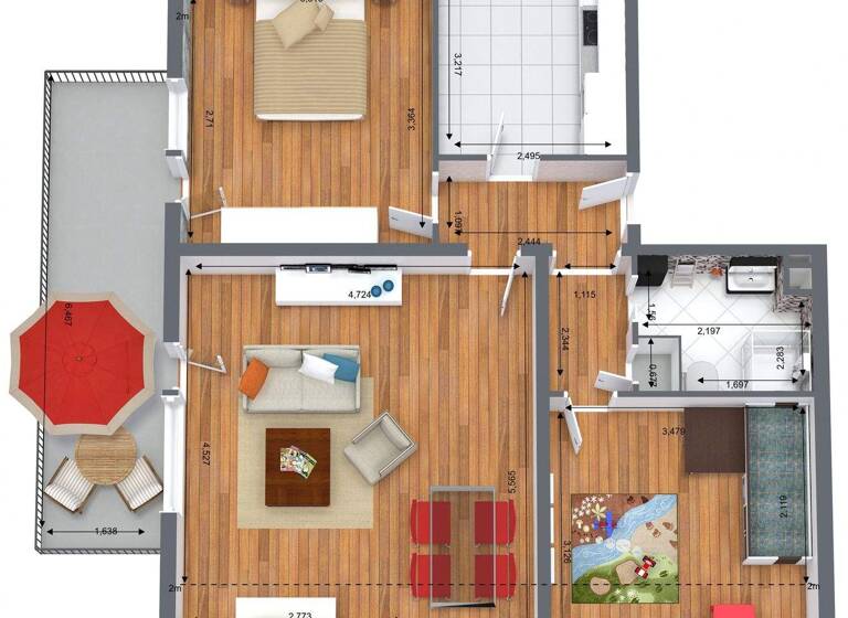 Wohnung zum Kauf 295.000 € 3 Zimmer 65 m² 1. Geschoss Lurup Hamburg 22547