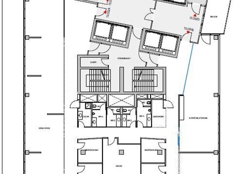 Büro zur Miete 17 € Wien 1220
