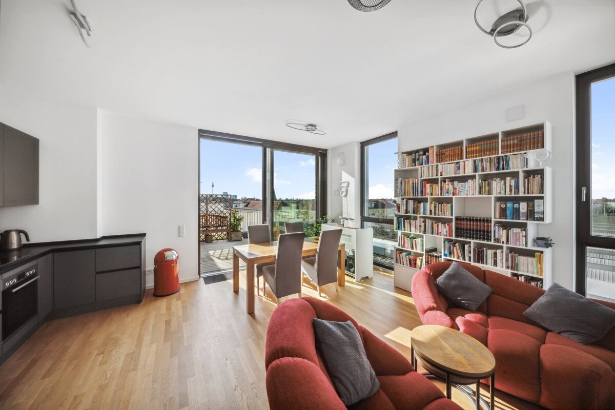 Penthouse zum Kauf 949.000 € 3 Zimmer 91 m²<br/>Wohnfläche 6.<br/>Geschoss Prenzlauer Berg Berlin 10407