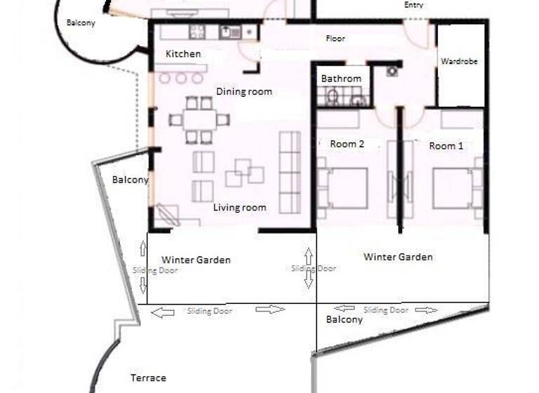 Penthouse zum Kauf 399.000 € 4 Zimmer 241 m² Podkonik Dobra Voda 85356