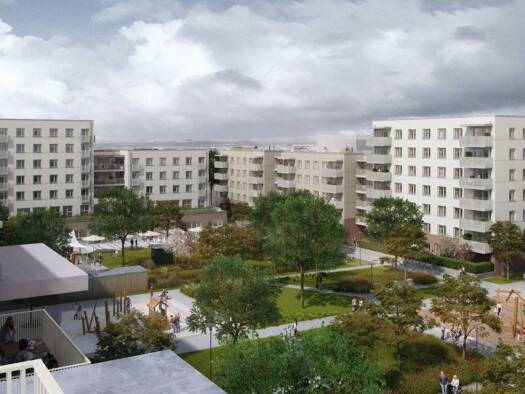Wohnung zur Miete 1.143 € 4 Zimmer 91,4 m² 1. Geschoss frei ab 01.09.2026 Helmut-Schmidt-Allee Aubing-Lochhausen-Langwied München 81248
