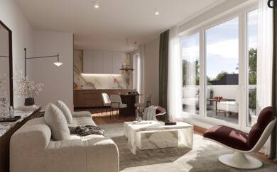 Penthouse zum Kauf - Neubau provisionsfrei 1.289.000 € 3 Zimmer 104,3 m² 4. Geschoss Steenwisch 28 Stellingen Hamburg 22527
