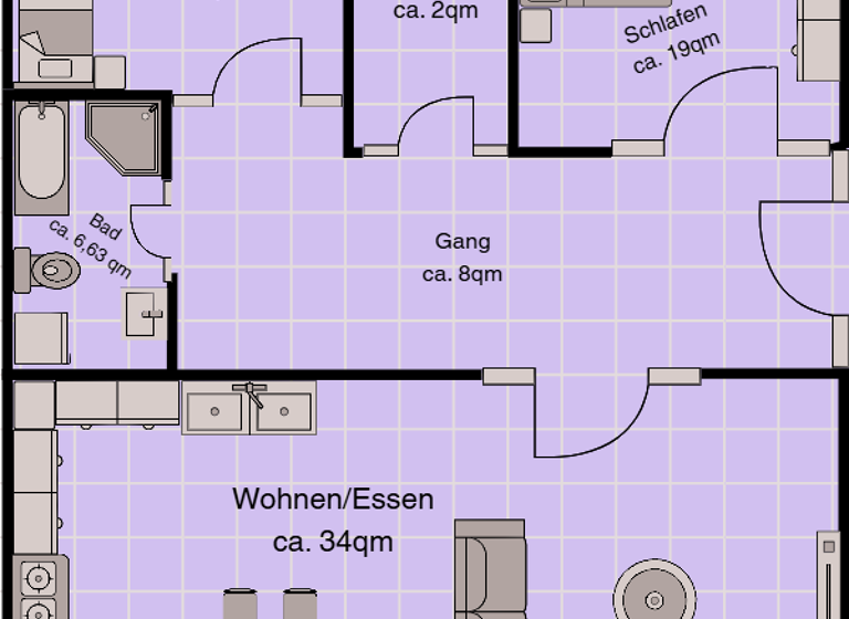 Wohnung zur Miete 860 € 3 Zimmer 86 m² frei ab 01.03.2026 Hauptstraße Reimlingen 86756