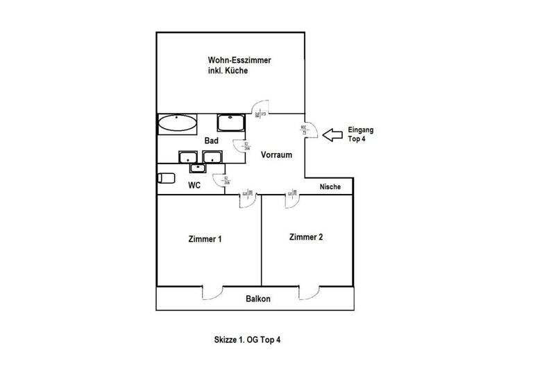Wohnung zur Miete 890 € 3 Zimmer 80 m² Grötsch Leibnitz 8430