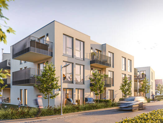 Wohnung zur Miete - Erstbezug 1.013 € 3 Zimmer 69,9 m² Kaufbeuren-Neugablonz Kaufbeuren / Kaufbeuren-Neugablonz 87600