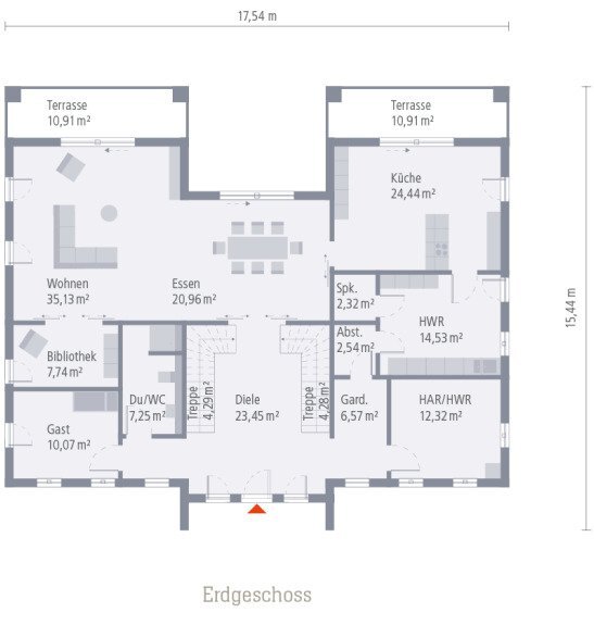 Einfamilienhaus zum Kauf provisionsfrei 1.180.000 € 6 Zimmer 380 m²<br/>Wohnfläche 1.000 m²<br/>Grundstück Neuenhagen 15366