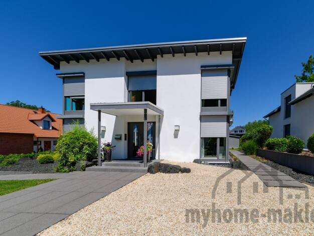 Villa zum Kauf provisionsfrei 748.500 € 6 Zimmer 154 m² 1.470 m² Grundstück Emskirchen Emskirchen 91448