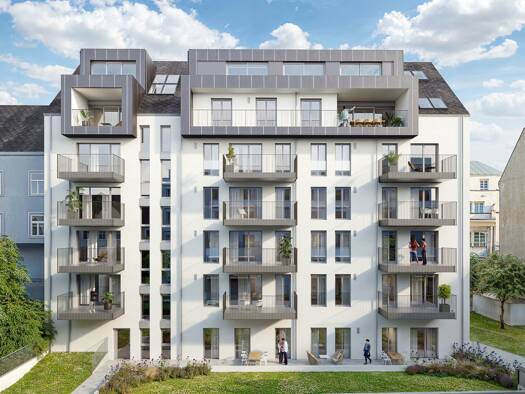 Wohnung zum Kauf - Erstbezug 544.000 € 3 Zimmer 76,6 m² 4. Geschoss frei ab 01.12.2026 Reindlstraße 19 Urfahr Linz 4040