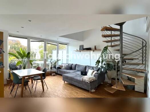 Wohnung zur Miete Tauschwohnung 910 € 1,5 Zimmer 50 m² 4. Geschoss Bilk Düsseldorf 40223