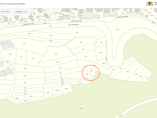 Freizeitgrundstück zum Kauf provisionsfrei 10.000 € 474 m² Grundstück Ramtel Leonberg 71229