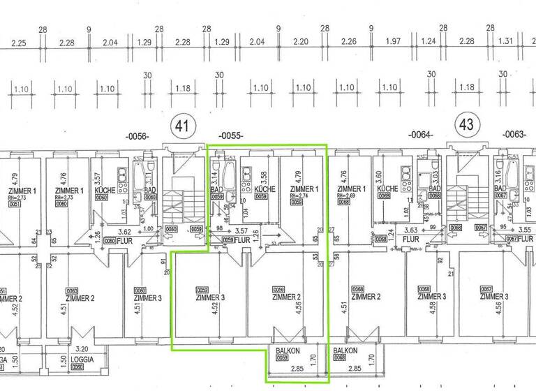 Wohnung zum Kauf 249.000 € 3 Zimmer 63,5 m² Prenzlauer Berg Berlin 10407