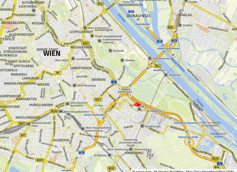 Bürofläche zur Miete 12,50 € 575 m² Bürofläche Wien 1110