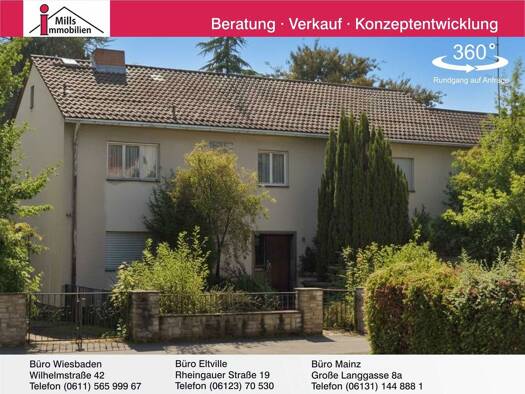 Einfamilienhaus zum Kauf 1.395.000 € 9 Zimmer 285 m² 1.045 m² Grundstück Hartenberg/Münchfeld Mainz 55122