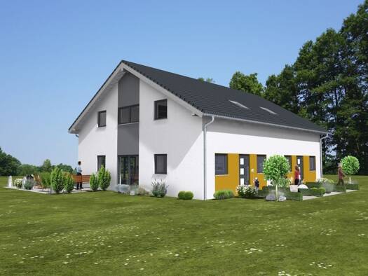 Doppelhaushälfte zum Kauf provisionsfrei als Kapitalanlage geeignet 387.646 € 7 Zimmer 131 m² 600 m² Grundstück Chemnitz Blankenhof 17039