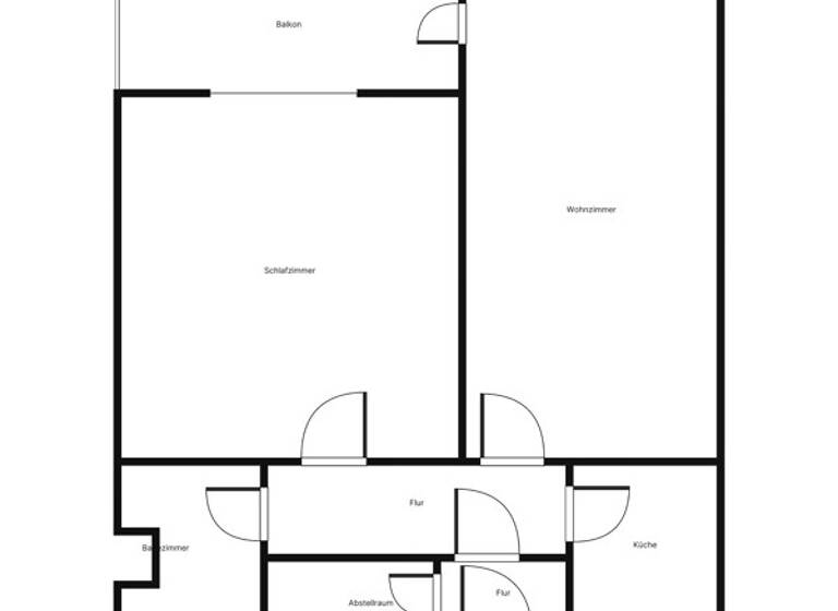 Wohnung zur Miete 558 € 2 Zimmer 54,8 m² 2. Geschoss frei ab 23.04.2026 Dresdenstr. 24 Heidberg Braunschweig 38124