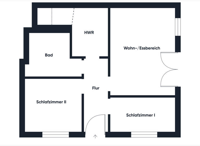 Wohnung zum Kauf 199.900 € 3 Zimmer 60 m²<br/>Wohnfläche Münkeboe Südbrookmerland 26624