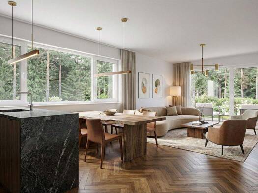 Terrassenwohnung zum Kauf - Neubau provisionsfrei 310.000 € 2 Zimmer 58,9 m² 3. Geschoss Forstallee 43 b Zeuthen 15738