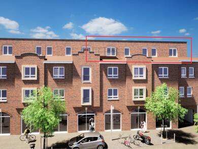 Penthouse zum Kauf provisionsfrei 626.000 € 3 Zimmer 127,8 m² 3. Geschoss Bahnhofstraße 16-20 Rhede Rhede 46414