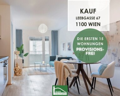 Wohnung zum Kauf provisionsfrei 332.900 € 2 Zimmer 50 m² 6. Geschoss Leebgasse 67 Wien 1100