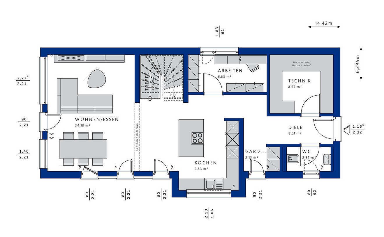 Haus zum Kauf 508.000 € 6 Zimmer 149 m²<br/>Wohnfläche 260 m²<br/>Grundstück Buchenbühl Nürnberg 90411